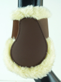 EQUISAFE-Comfort Cap Fur "brown"