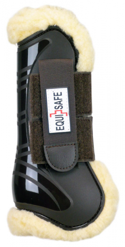 EquiSafe  -  Scratch - Fur Gamasche - black