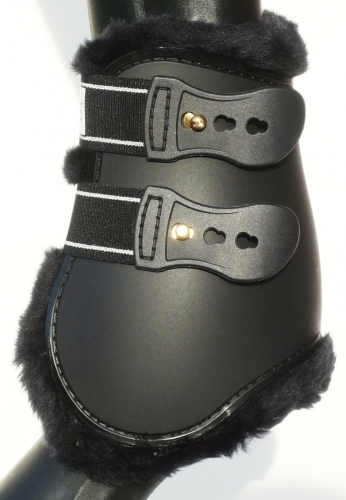 EquiSafe - Comfort Stick Fur fetlock boot PY/VB