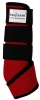 Closed working boot - Colorado - red/black