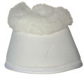EquiSafe - Bell Boot Synthetic Fur - white